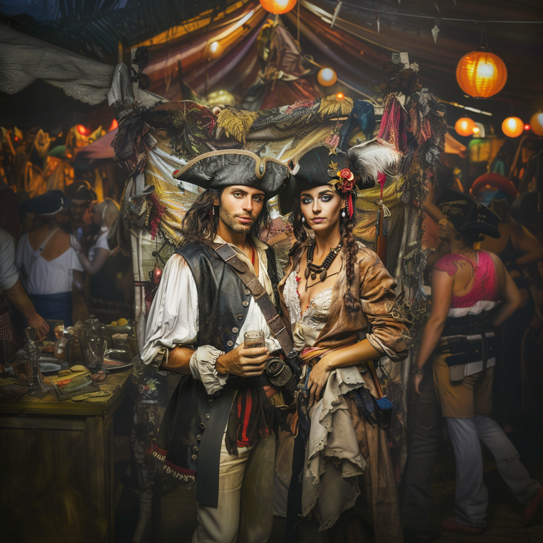 Pirate theme party costume ideas