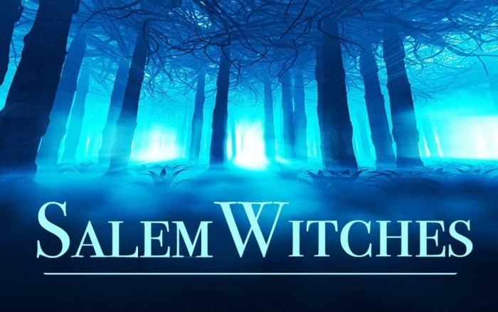 Cover for the Salem Witches Murder Mystery Party Game from Shot In The Dark Mysteries